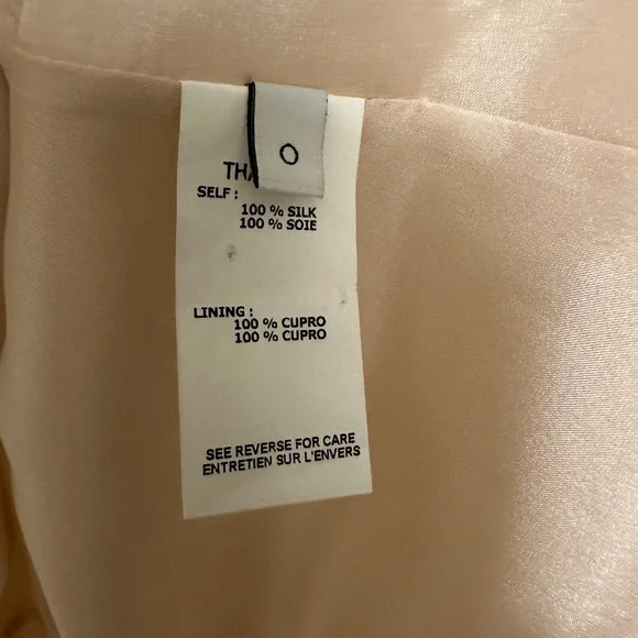 Thakoon 100% Silk Cocktail Dress Pale Pink NWT Size 0 - Picture 10 of 13